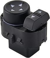 Vista 2 de Interruptor de espejo eléctrico ZAPOSTS Compatible con Chevy Silverado GMC Sierra 1500 2500 HD 3500 HD 2007-2014, control del espejo exterior