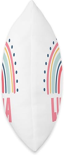 Miniatura 2 de Luana Name Custom Woman Myth Legend Pink Birthday Party Throw Pillow, 16x16, Multicolor