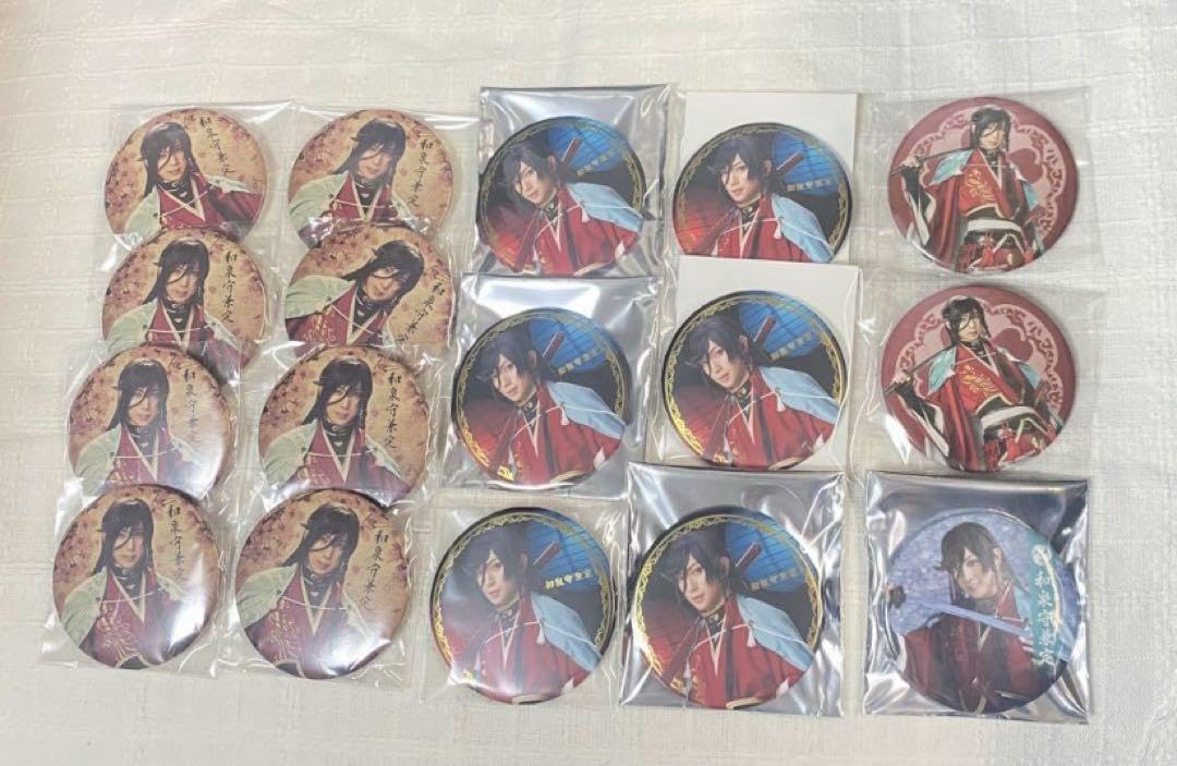 【現状品】刀剣乱舞　和泉守兼定　缶バッジコレクション　缶バッジ　セット　88個 刀剣乱舞-ONLINE- ハート缶バッジコレクション 壱