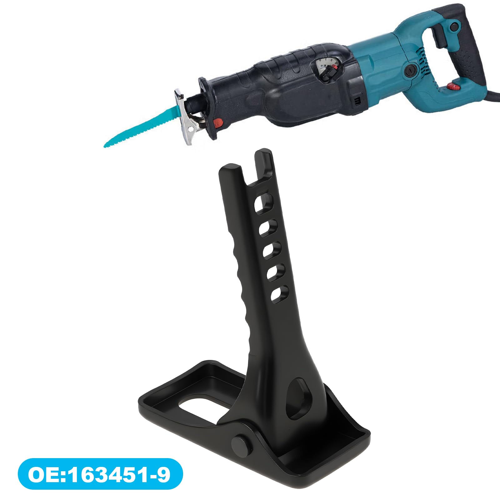 ECSiNG Base de Rail de Guidage pour Scie Alternative 163451-9 Compatible avec Makita Modèle R3070CT BJR181 DJR181