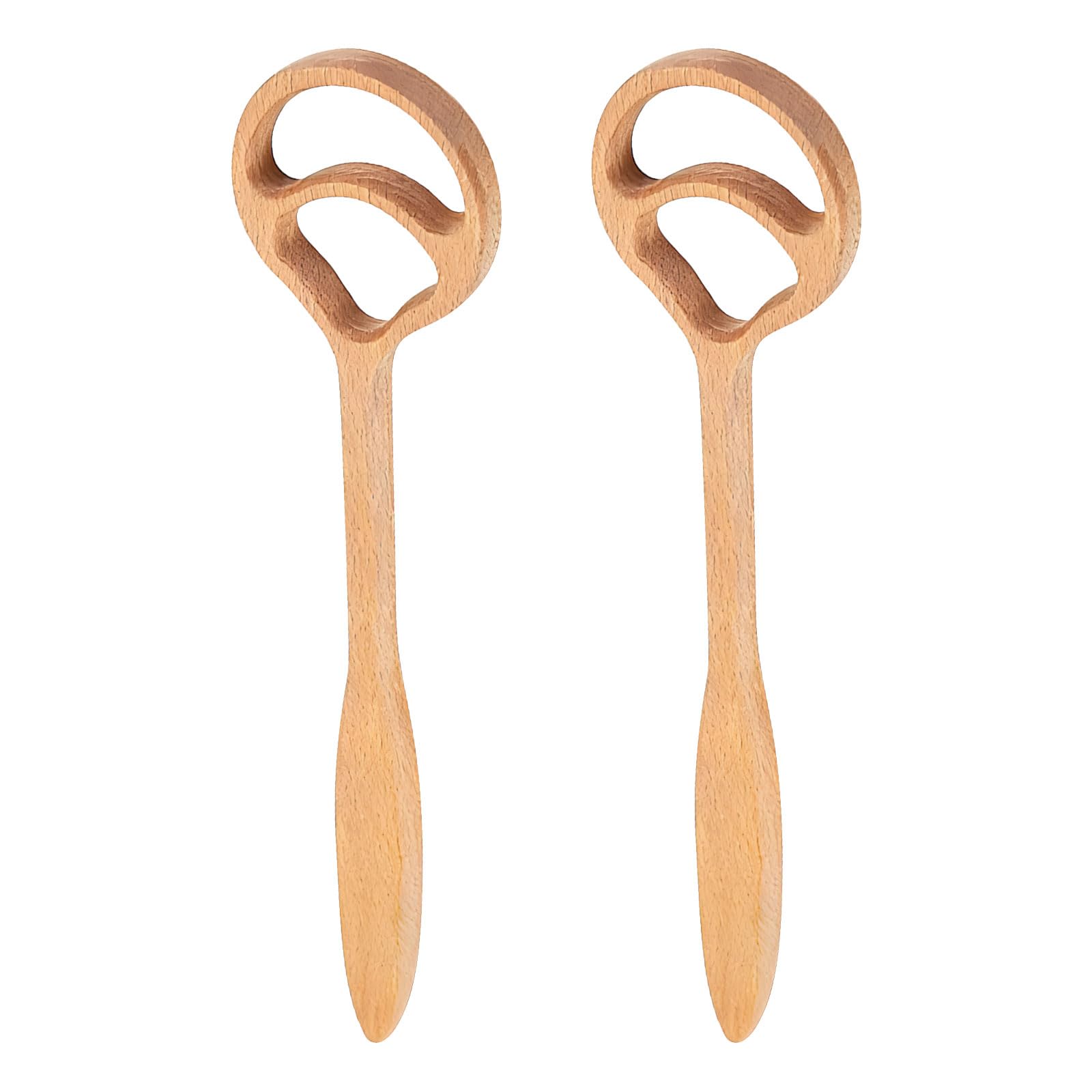 carotoe Wooden Dough Whisk Perfect for Homemade Pizza Dough Pancake Mix and Baking Tasks Piece Wooden Stirrer