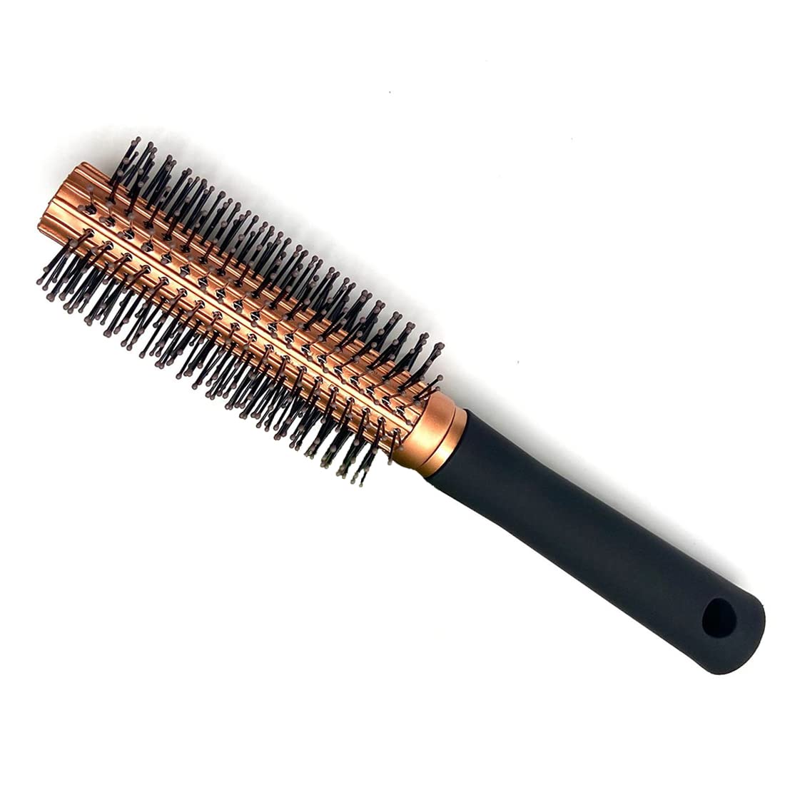 Leenchi Cepillo de pelo redondo para el cabello húmedo, cepillo desenredante para secado por soplado, cerdas de nailon antiestáticas, cepillo para desenredar para mujeres y hombres, todo tipo de