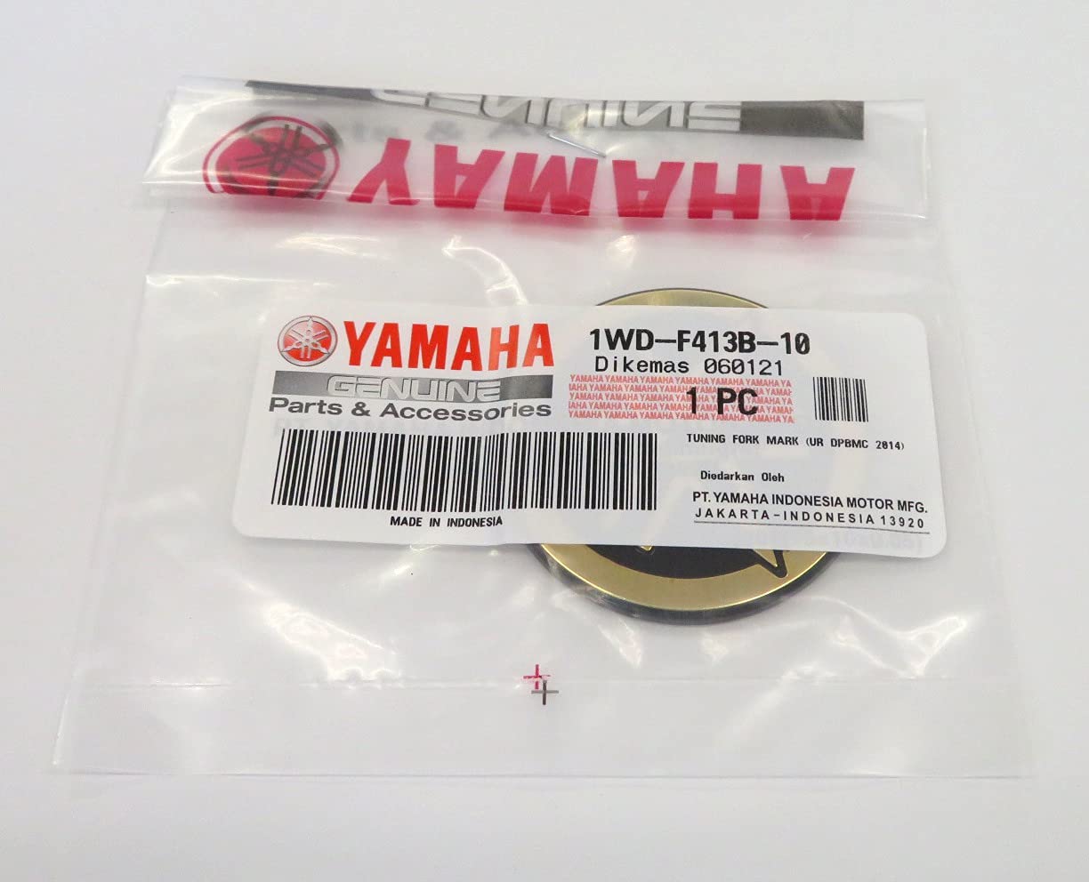 Amazon | YAMAHA純正 ヤマハ 音叉 ロゴ エンブレム ステッカー