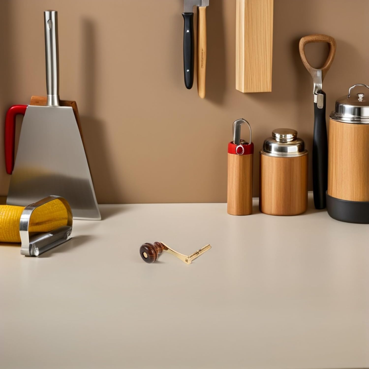 Grandfather Clock Winding Key Crank 4mm I.d Manual Clock Winder Fitting Universal Clockwork Winding Tool Replacement Part for Repair