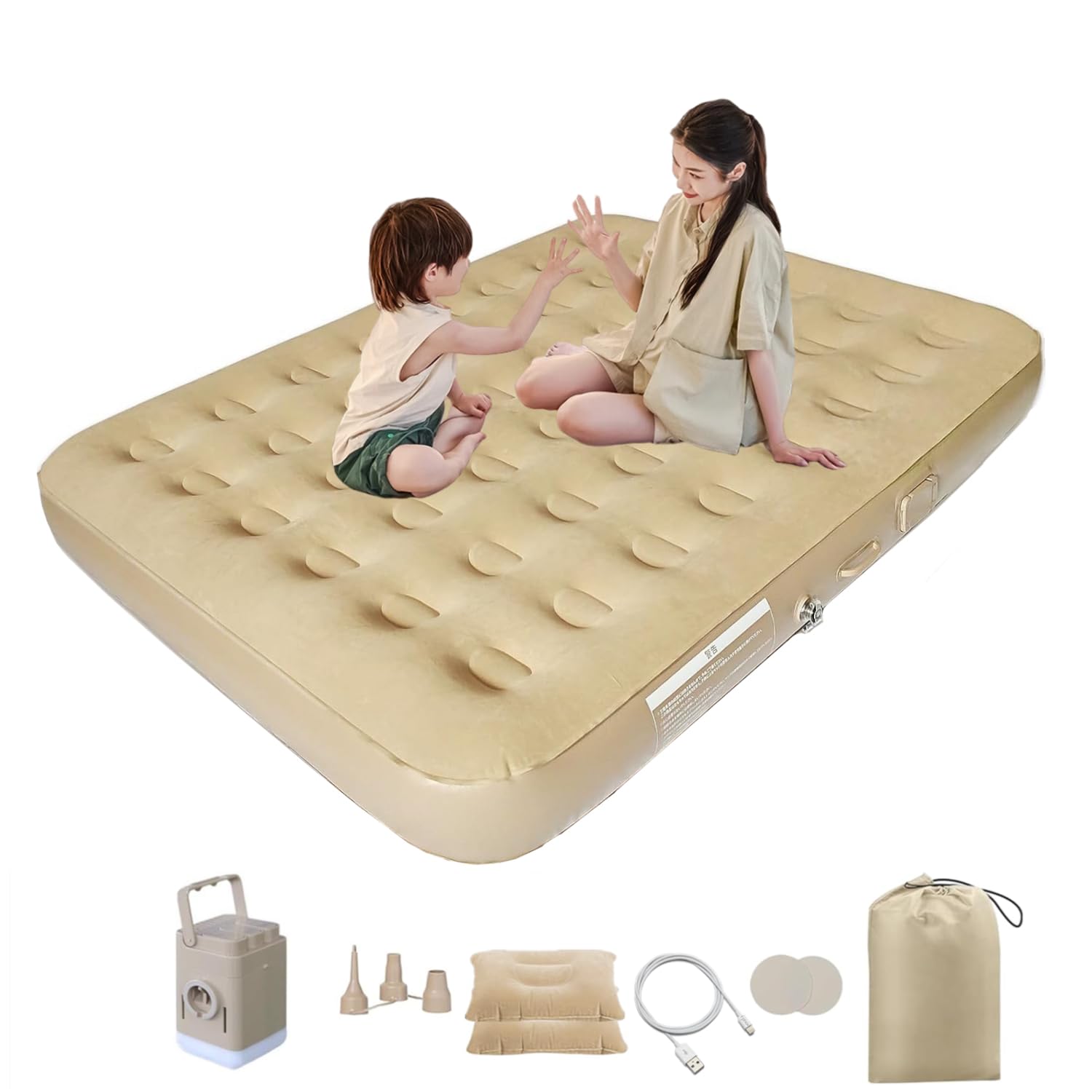 Amazon.co.jp: エアーベッド エアーマット 電動 電動ポンプ内蔵