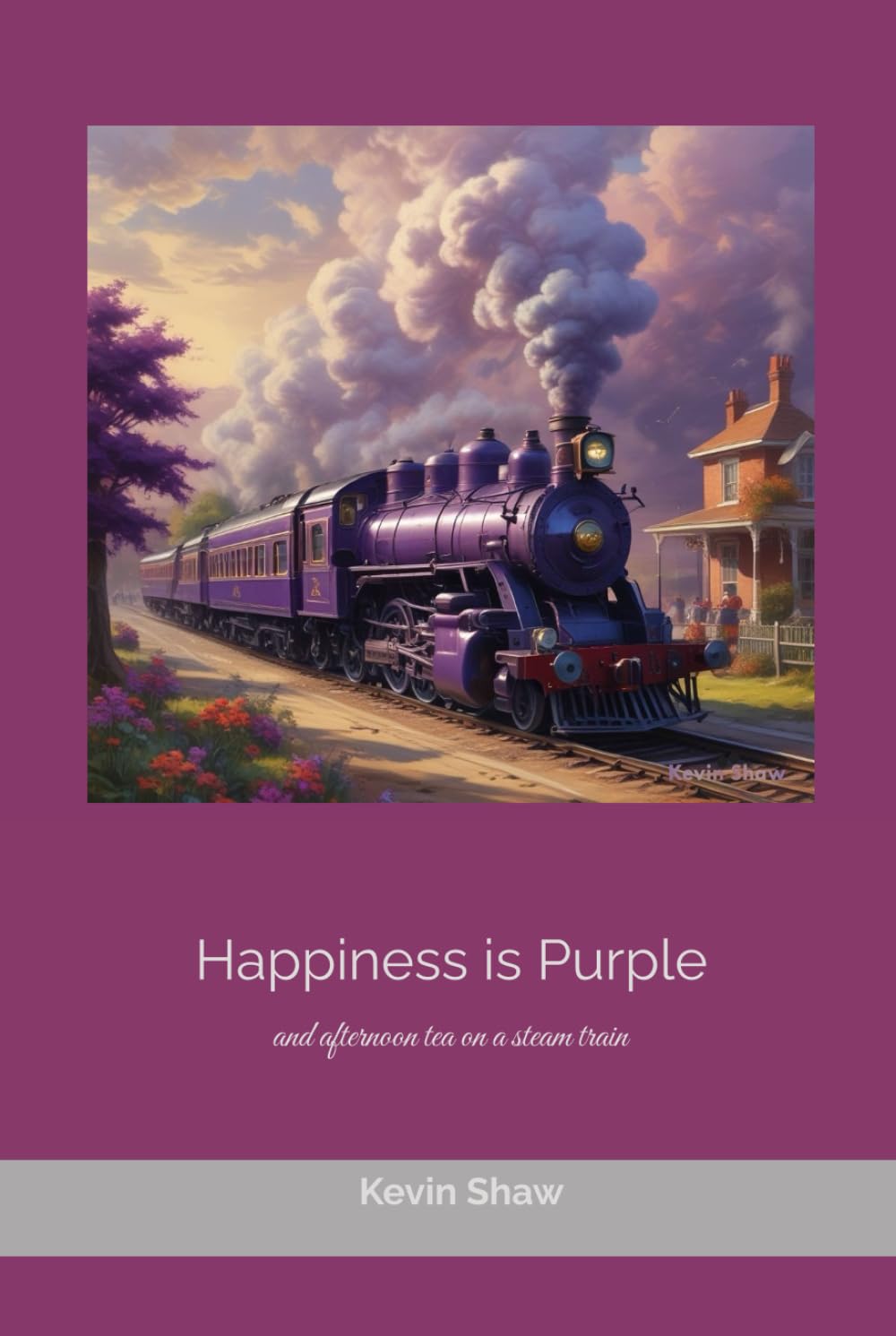 Happiness is Purple: and afternoon tea on a steam train