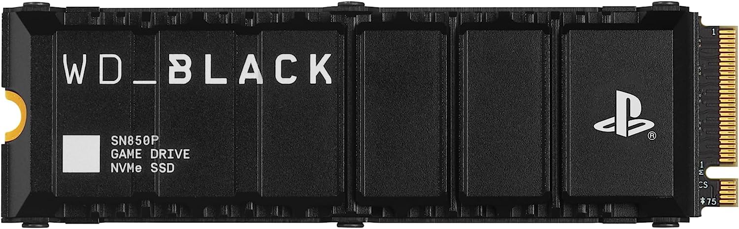 WD_BLACK SN850P NVMe SSD For PS5 Consoles 2TB SSD Storage For