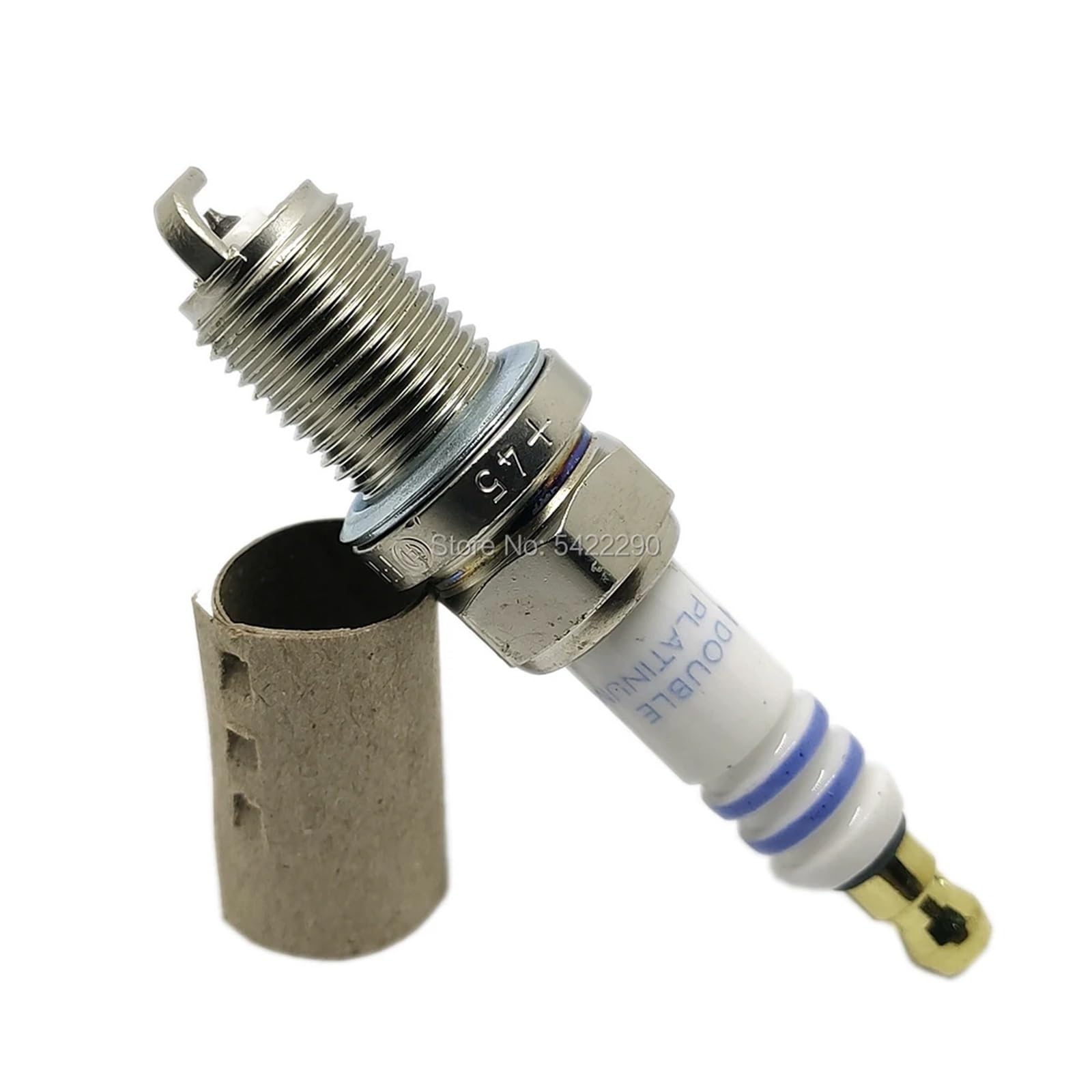 Bujías para automóviles FR8DPP33+ +45 7422 bujías platino 0242230500 apto for 22401ZE01B BKR5EP-11 A0041595003 PK16R11 A0031598103 A0031599403 Autopartes(6pcs)