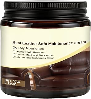 [Uoqpty] レザークリーム シューコンディショナー,60g のポリッシュとディテーリングクリーム | 靴用レザーコンディショナー 保護剤 革靴 ケア お手入れ - 手袋 ソファ 財布 バッグ 自動車用