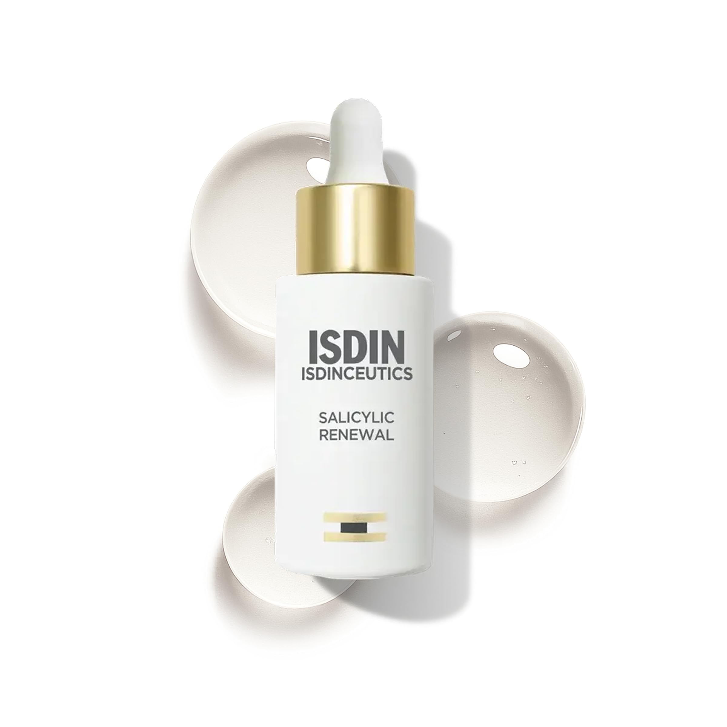 ISDIN Isdinceutics Salicylic Renewal (30 ml) | Siero Viso con Acido Salicilico, Aiuta a Ridurre Imperfezioni e Rughe | Anti-età | Assorbimento Rapido | Texture Leggera