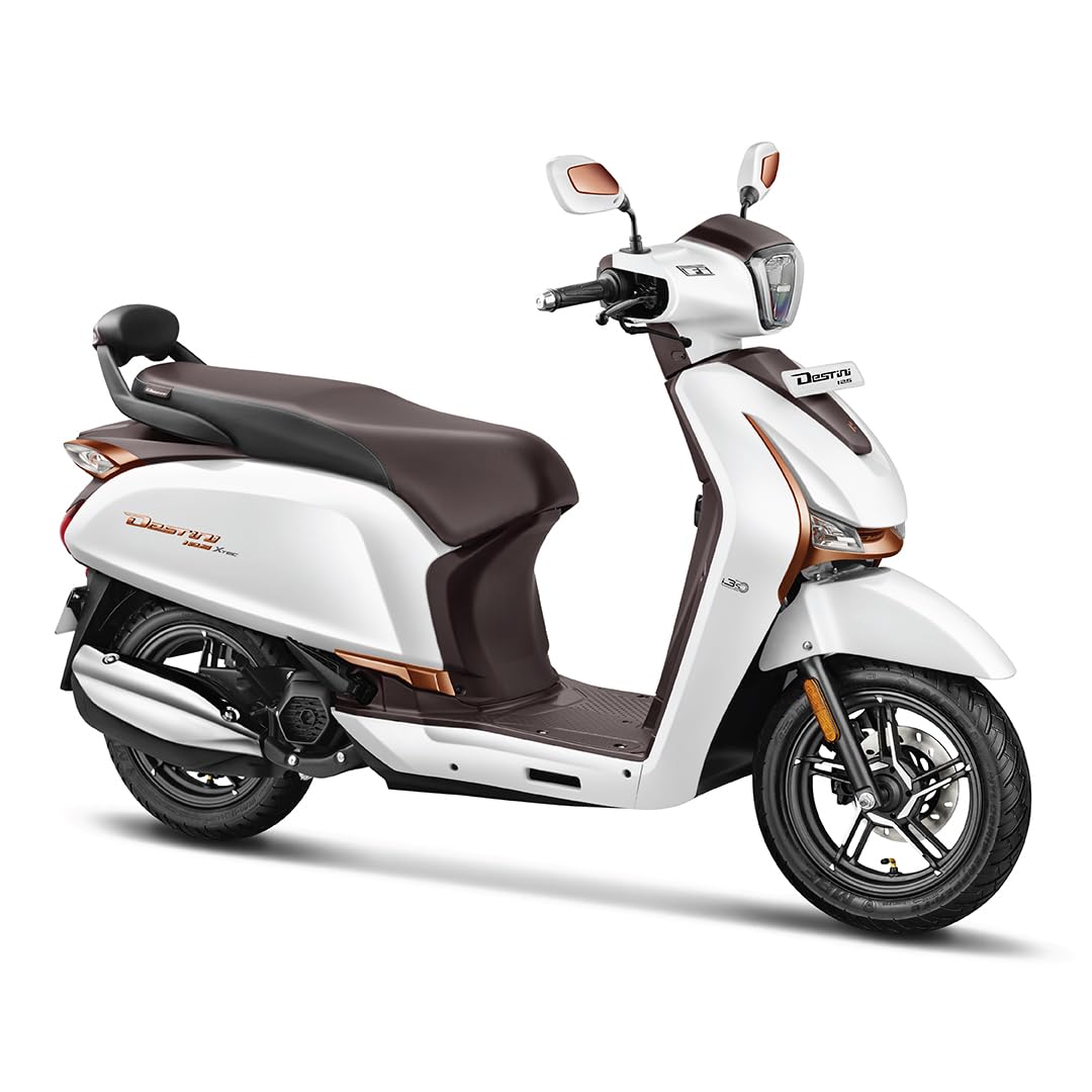 ピリオド Hero MotoCorp DESTINI 125 FI ZX+ DSSC (OBD2B) Scooter Pearl