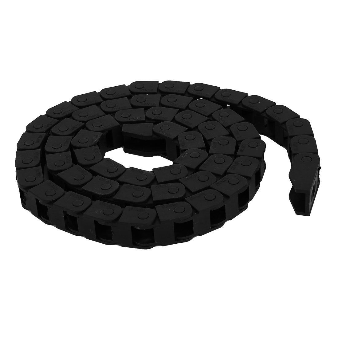Aexit 10mmx10mm Black Nylon Towline Cable Drag Chain Wire Carrier 1.15M Length (b903585a1ca8df91f0ce5c027f8d5a88)