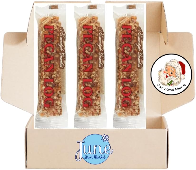 Fresh Pecan Log Rolls (3 Individually Wrapped 4