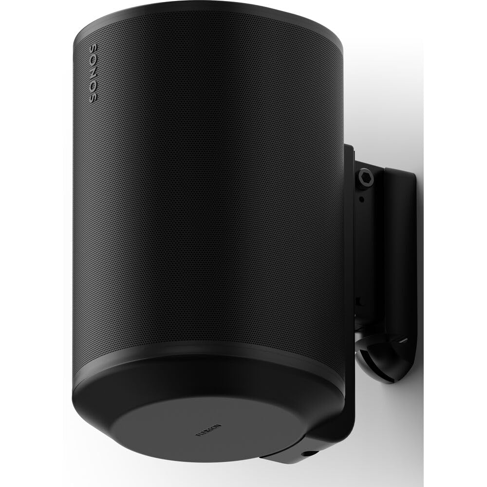 Flexson Support Mural pour Sonos ERA100 - Noir (Simple)