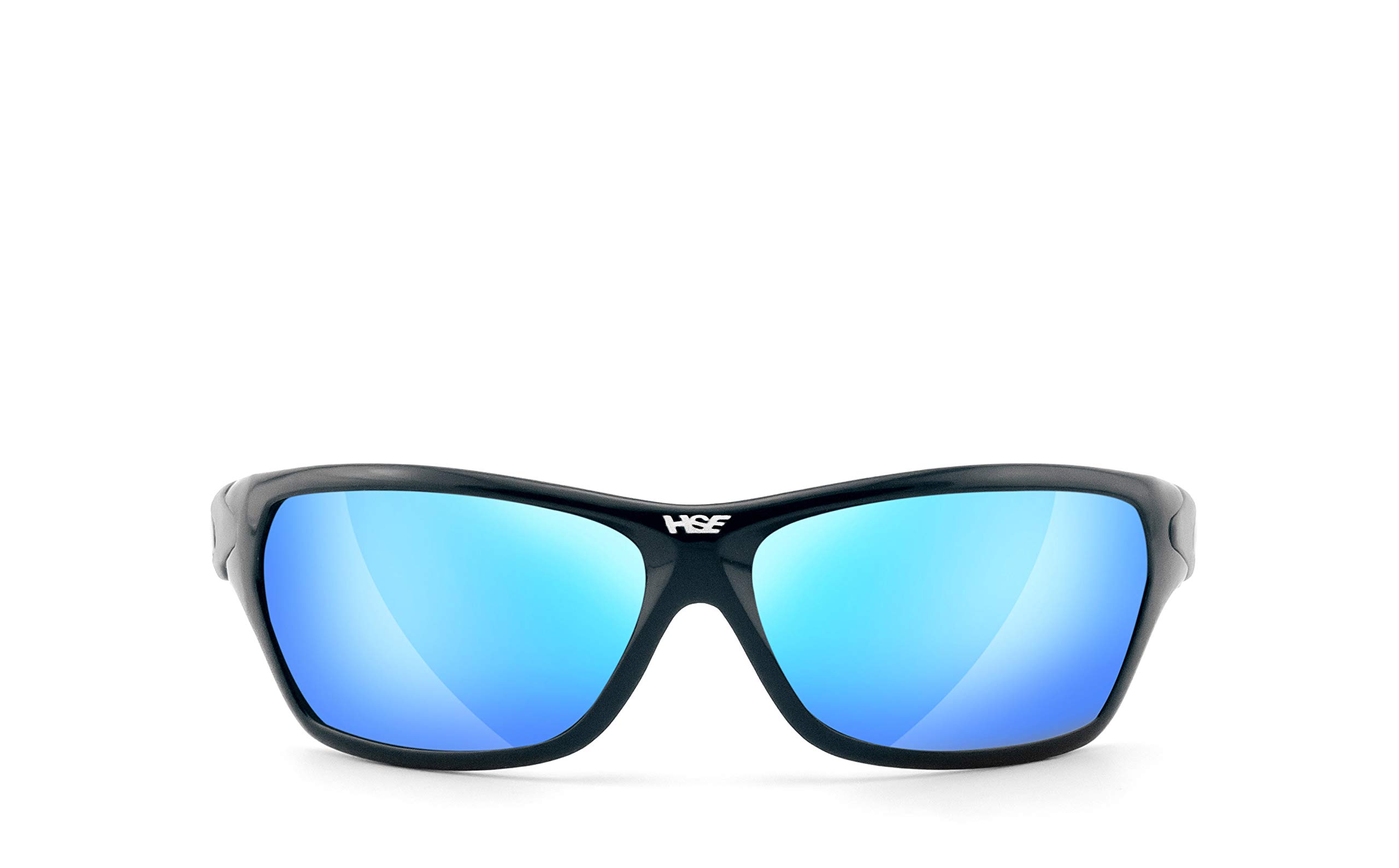 okulary sportowe | filtr ochronny UV400, HLT® szkło bezpieczne z tworzywa sztucznego zgodnie z normą DIN EN 166 | okulary rowerowe, okulary przeciwsłoneczne, okulary dla motocyklistów, okulary rowerowe: HIGHSIDER