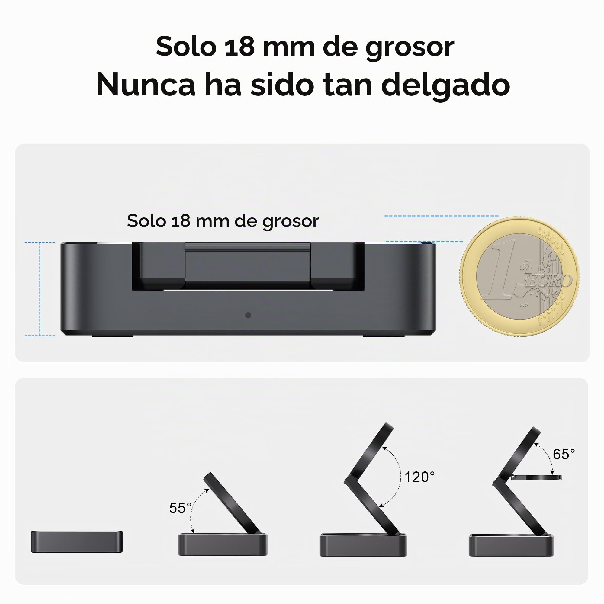 Cargador Inalámbrico 3 en 1 Qi2 15W Magnético de Aluminio para iPhone 17/16/15/14/13/12, Apple Watch S10/9/8 y AirPods 4/3/2/Pro, Estación de Carga Rápida Inalámbrica para Múltiples Dispositivos