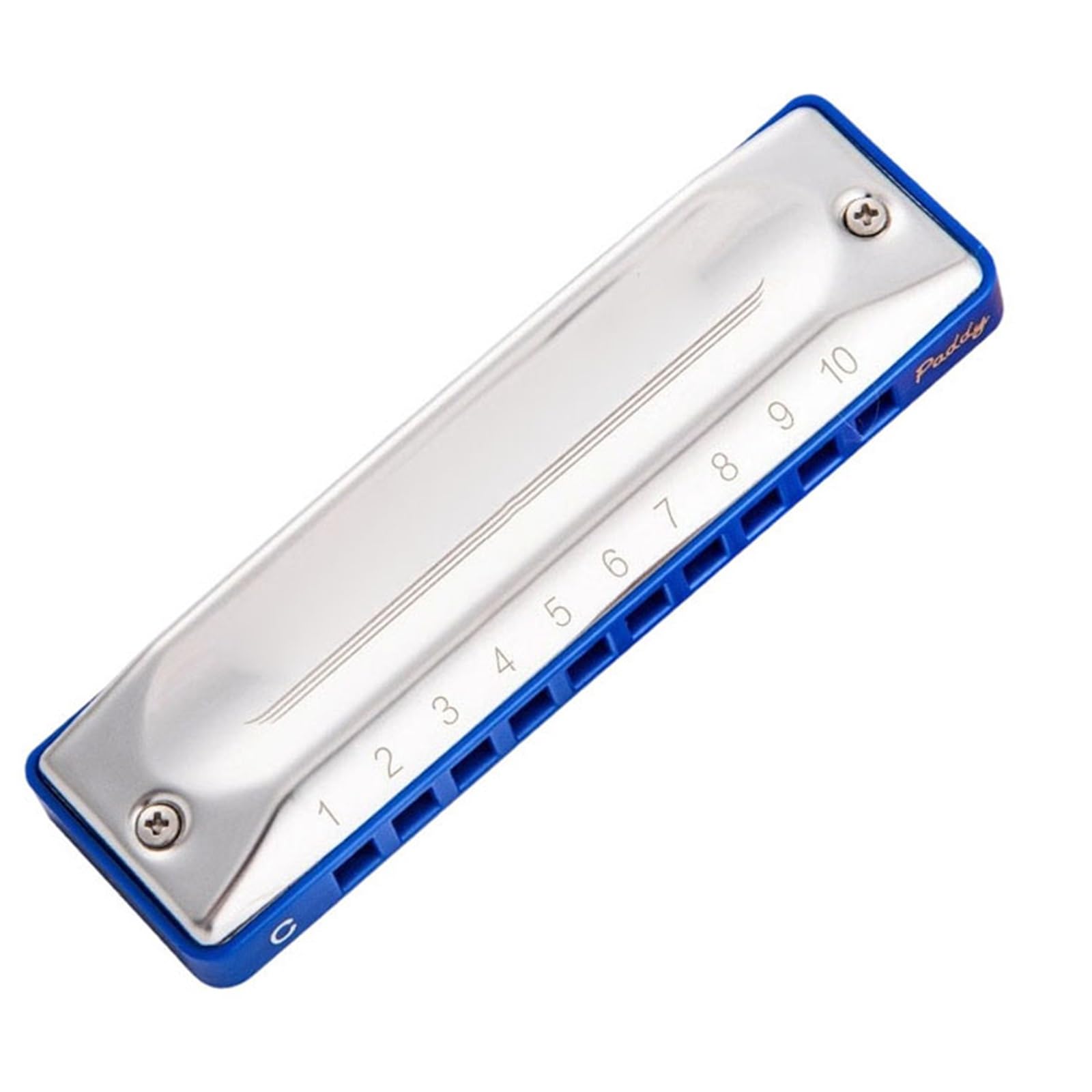 Armonica Blues Professionisti Dell'armonica Blues A 10 Buche | Armonica blues a 10 fori - adatta a principianti, adulti e professionisti