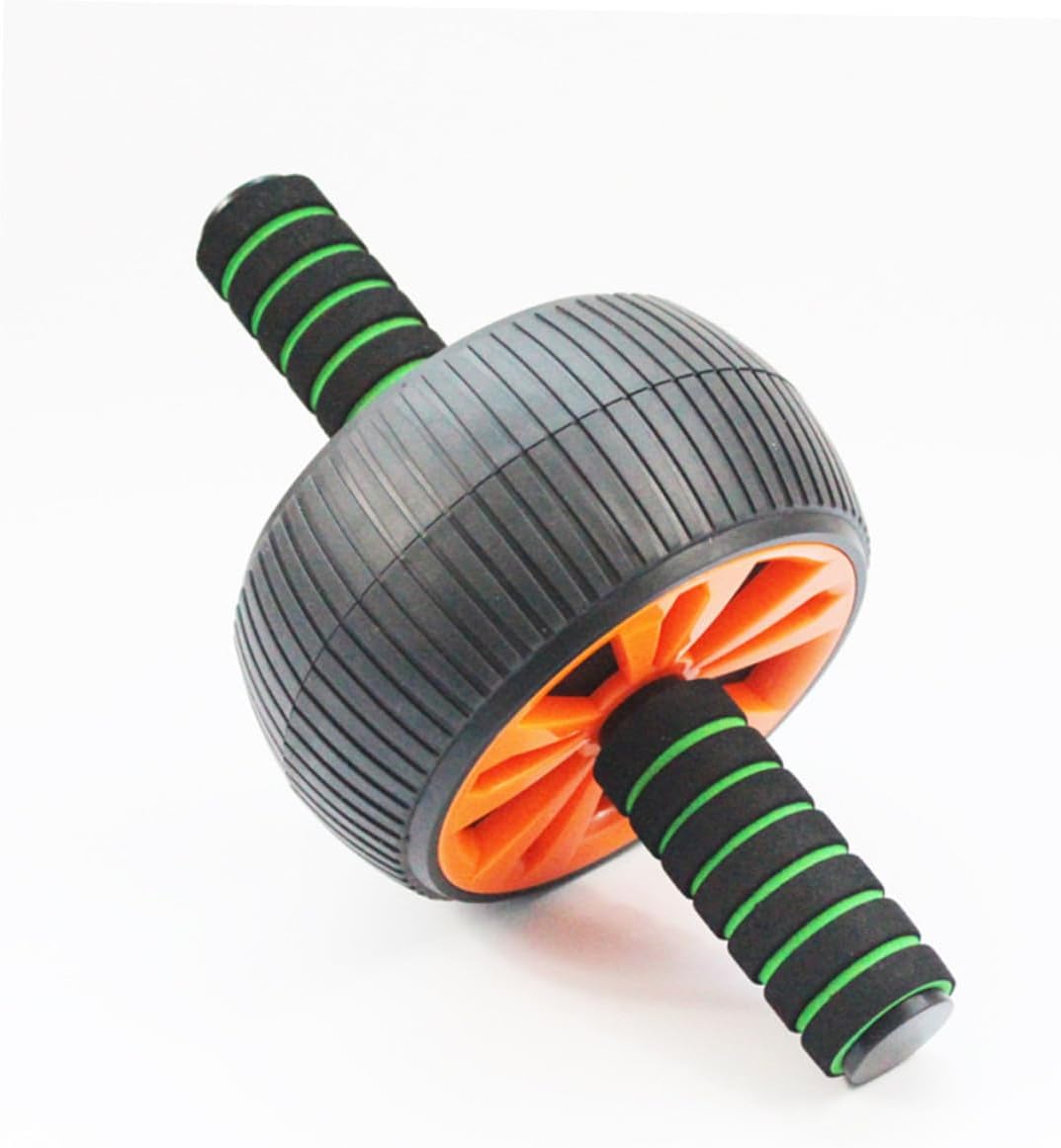 Non-slip Abdominal Exercise Roller Core Strengthening Ab Wheel Trainer for Home Gym Fitness Workout Silent Design for Upper Body and Oblique Muscle Training