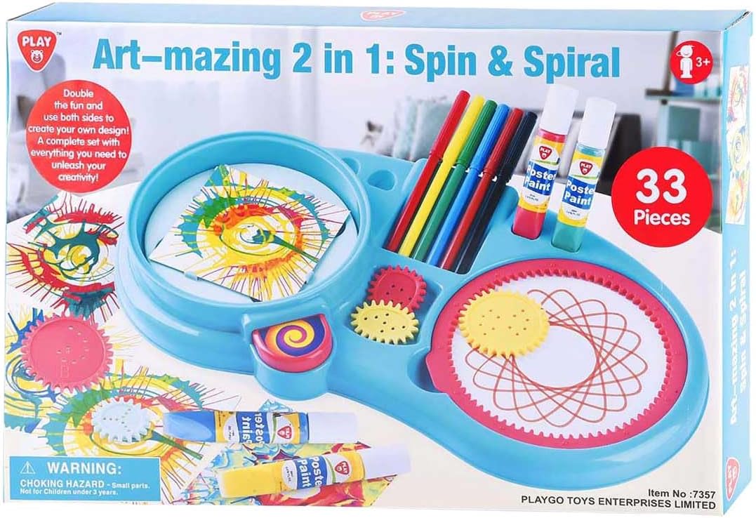 PlayGo Spiral Sign Set Creative Toy 2-in-1 33 Pieces