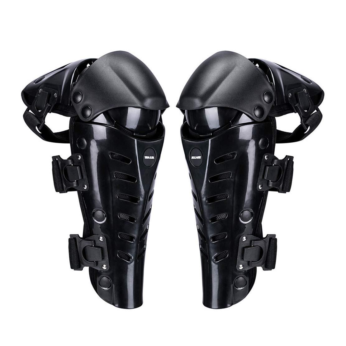 AKT PRO Motocross Ginocchiere Protezione del Ginocchio per Moto Protezioni per Ginocchia per Sport all'Aria Aperta per Sciare Skateboard Equitazione, 1 Paio
