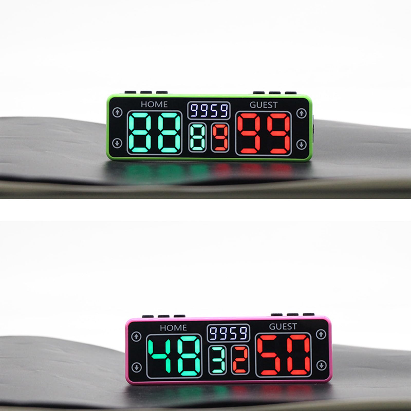 Tabellone segnapunti Digitale con Alimentazione Ricaricabile | Display LED per ospiti domestici, controllo touch per l ' utilizzo del monitoraggio del punteggio delle partite