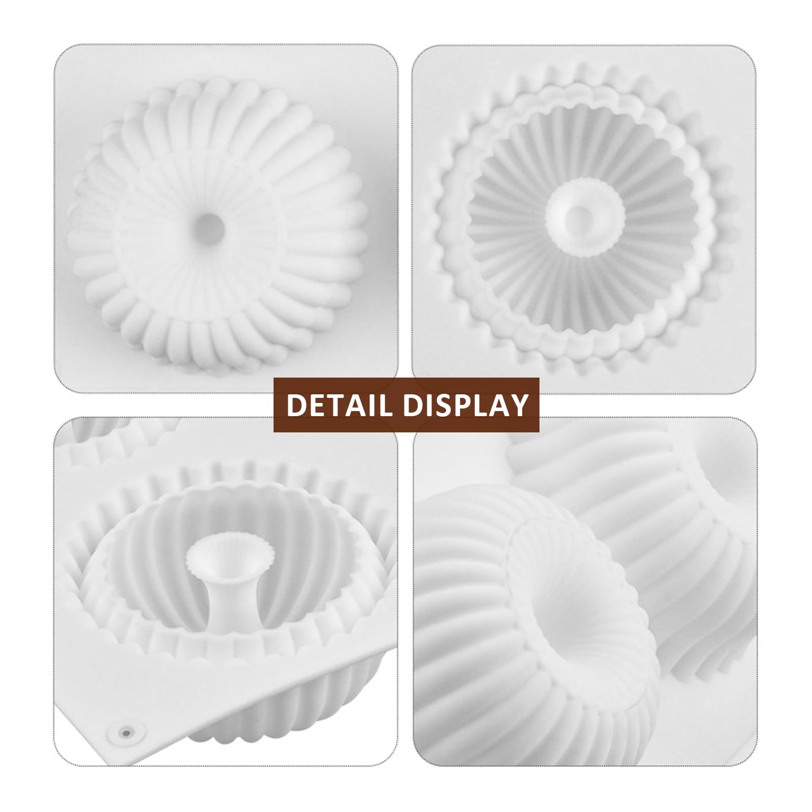 Molde para rosquillas, 2 moldes de silicona para donas, molde para hornear bagel, bandeja para magdalenas, molde para magdalenas, herramienta de bricolaje para panadero, apto para horno y 2