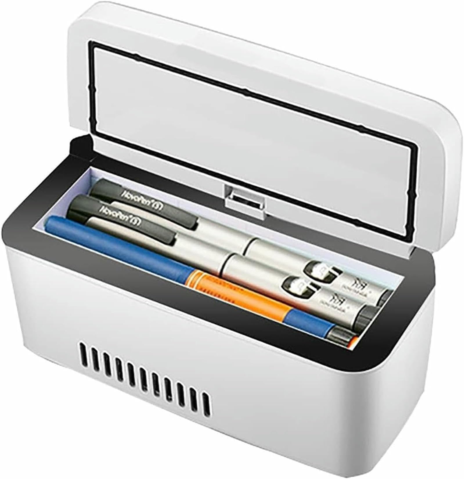 Insulin refrigerator box LCD display avec batterie pour insuline et flacons