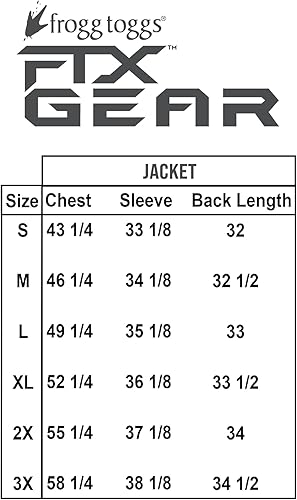 Miniatura 6 de FROGG TOGGS Ftx Armor Premium - Chaqueta impermeable para hombre, para pesca y pescador