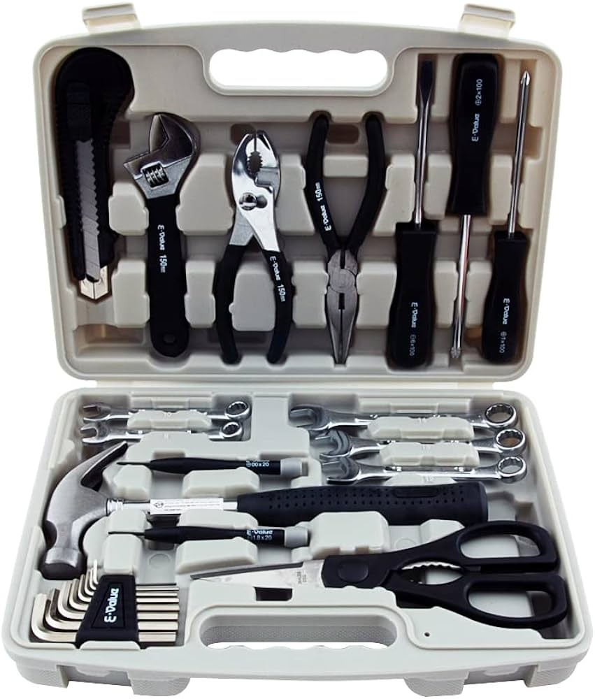 valiem4点セット Amazon | イーバリュー(E-Value) ホームツールセット 日曜大工
