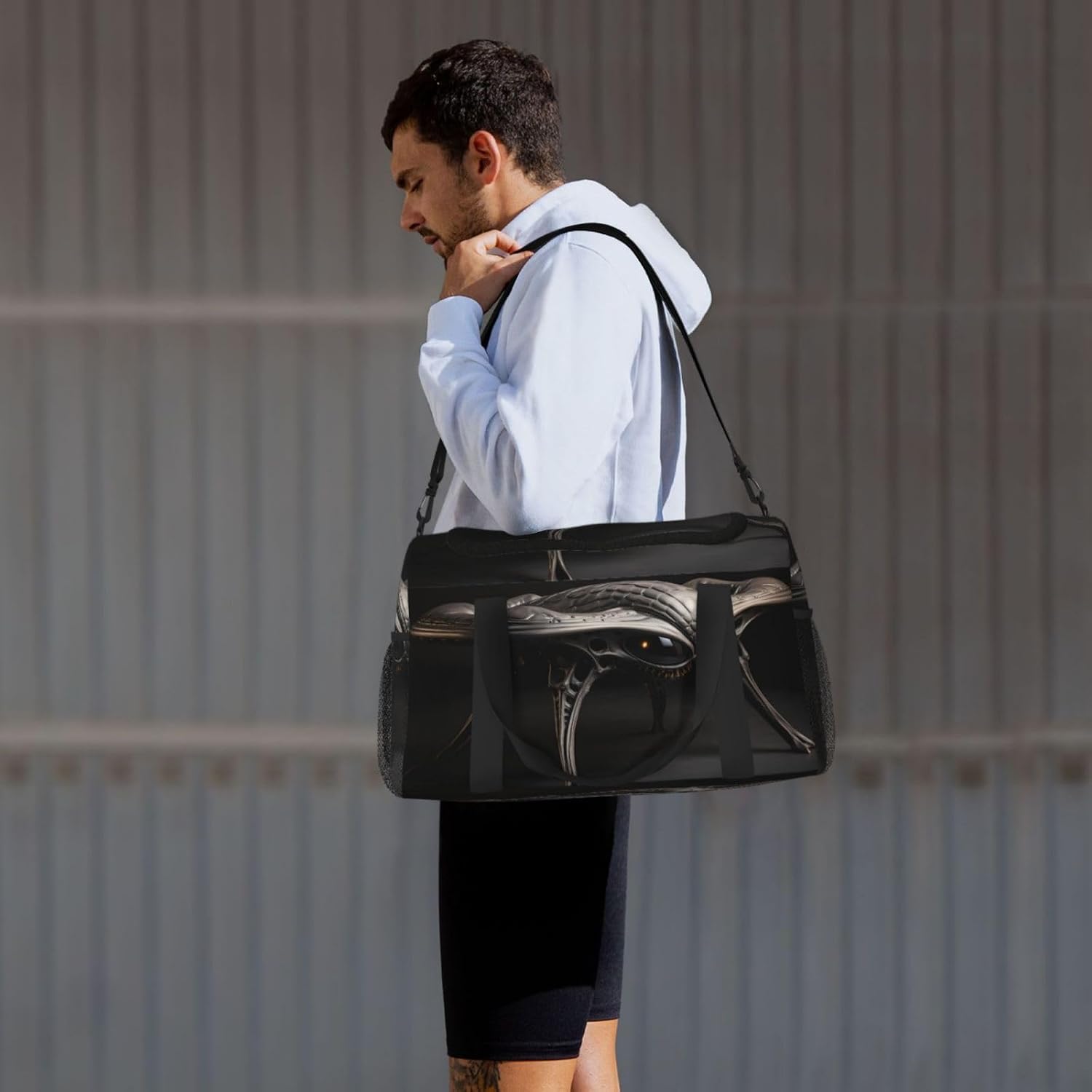 Shaped coffee table Handheld travel bag weekend bag fitness yoga bag suitable for fitness and other scenarios image 3