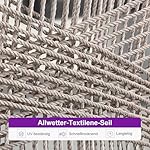 Purple Leaf Essgruppe 8 Personen Rattan & Teak Grau
