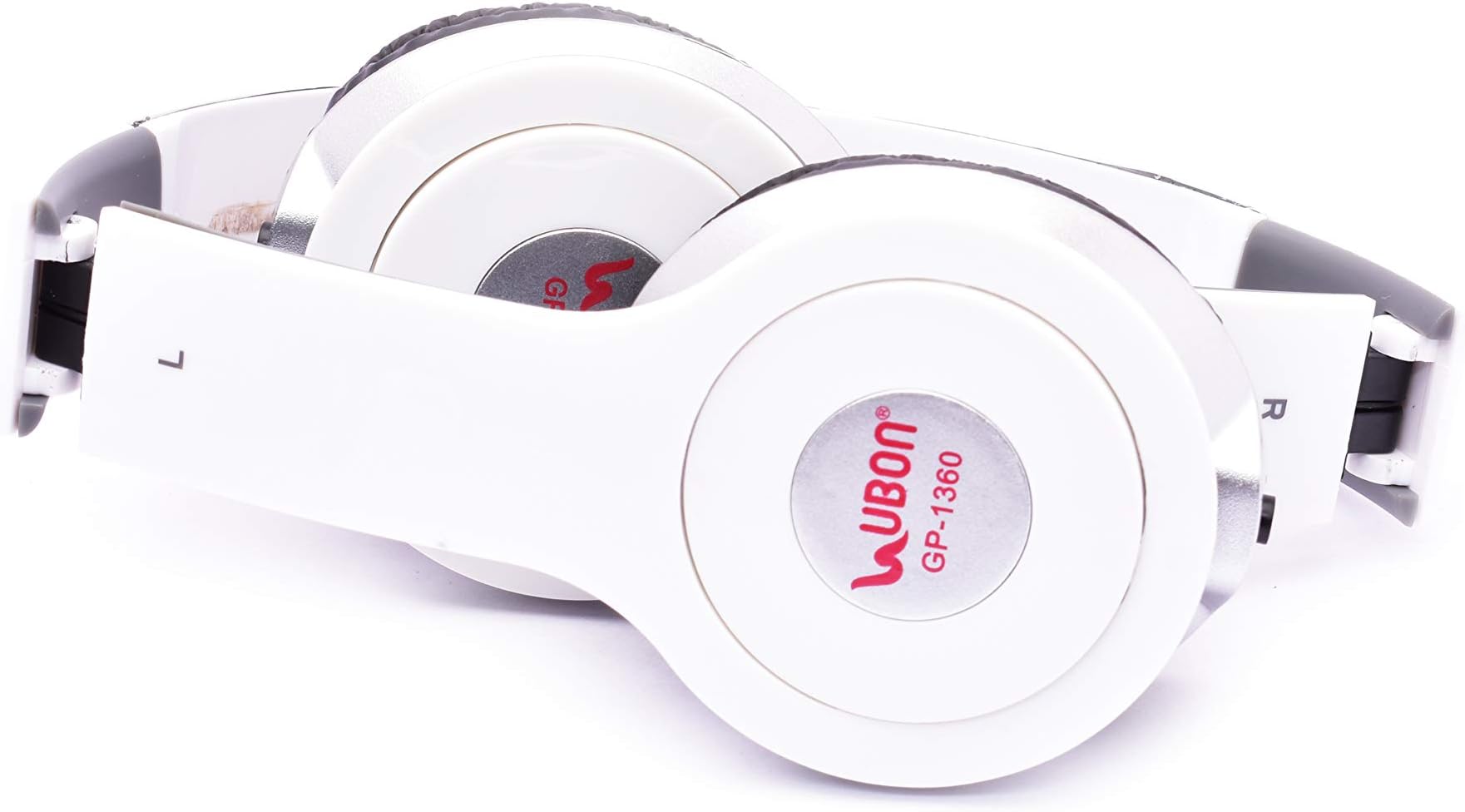 UBON Wired Headphone GP1360 with Bass Sound (White)