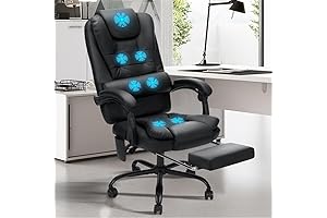 Silla ergonómica con reposapiés: su compañero de trabajo perfecto