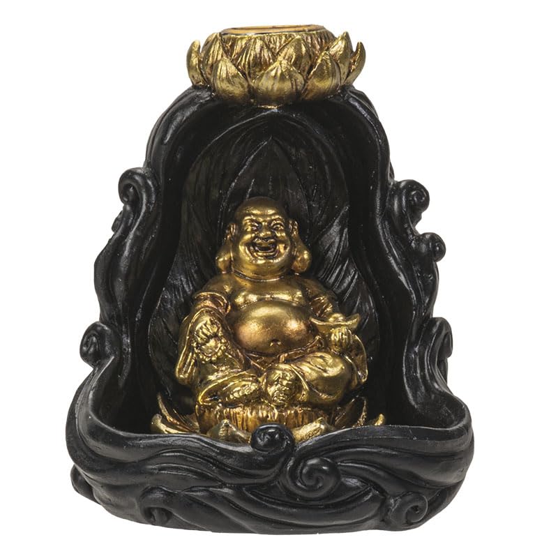 Brûleur d'encens à refoulement Bouddha pour séance yoga