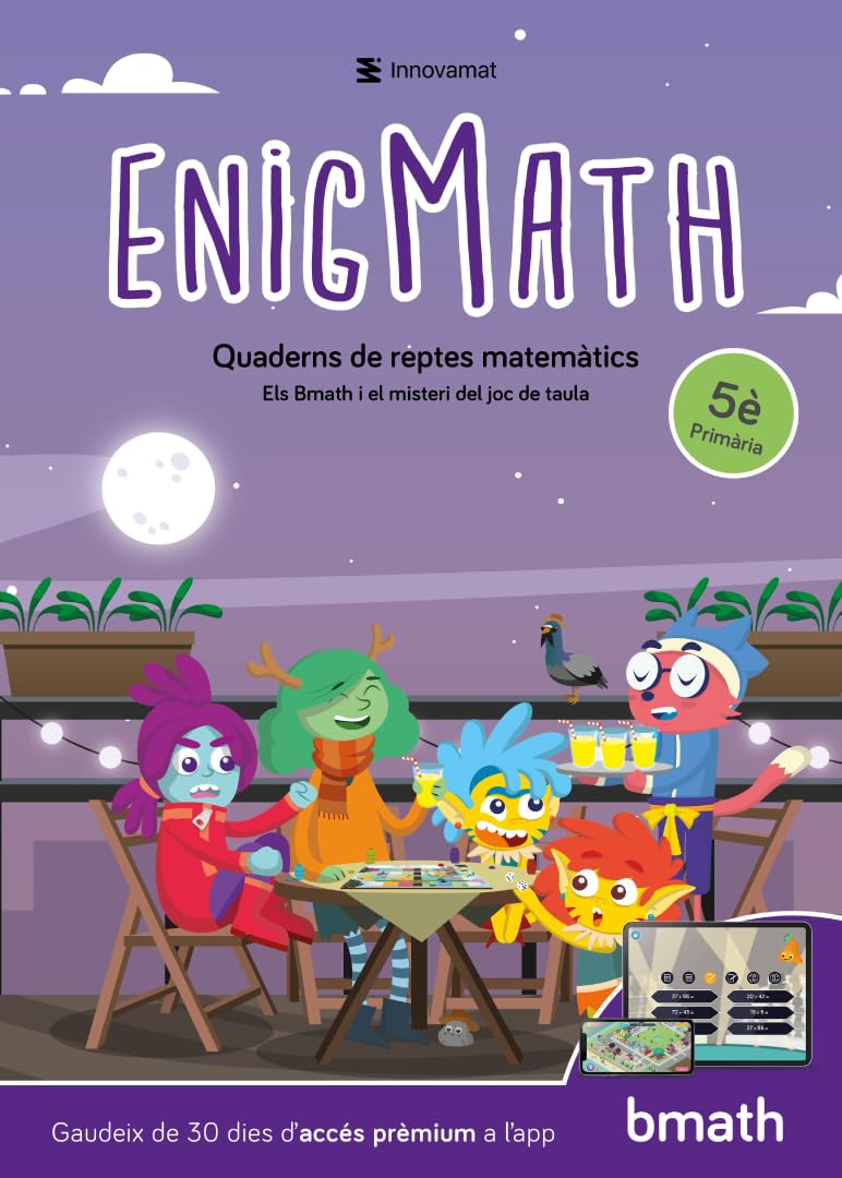 Innovamat - Enigmath 5è de primària - Quadern de reptes matemàtics (Col·lecció Enigmath)