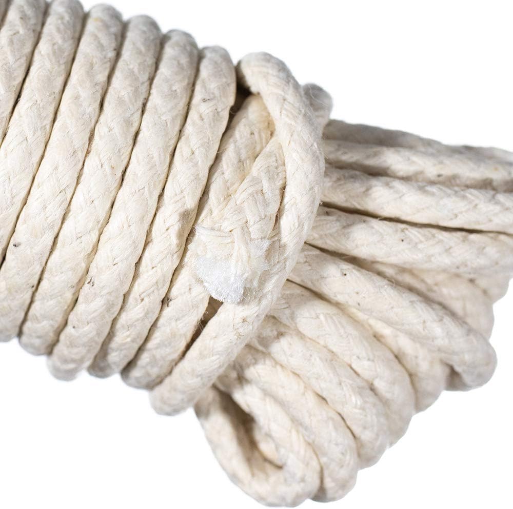 48 Foot Cotton Utility Cord – Venetian Blind Cord, Great for Mason and Plumb Lines (9/64 Inch)