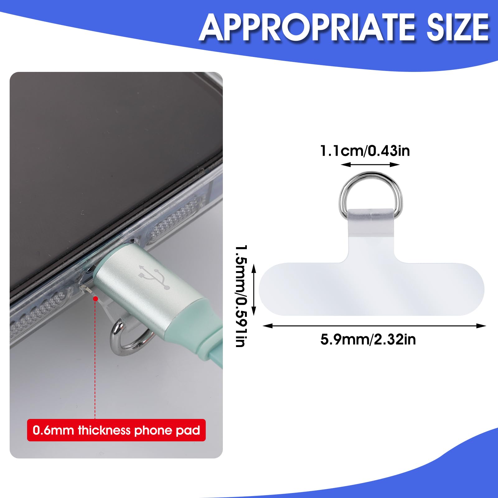 Cordino Per Telefono Con 8 Connettori | Universale | PVC Resistente | Non Blocca La Ricarica - Foto 7