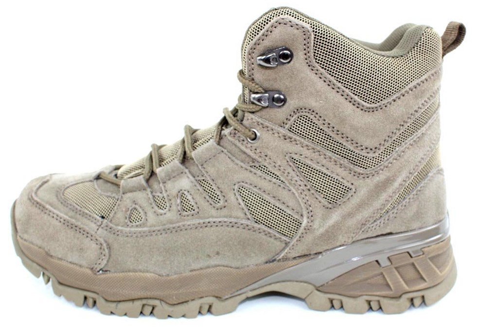 Mil-Tec Men's Squad Hiking Boots, Coyote, 11 UK