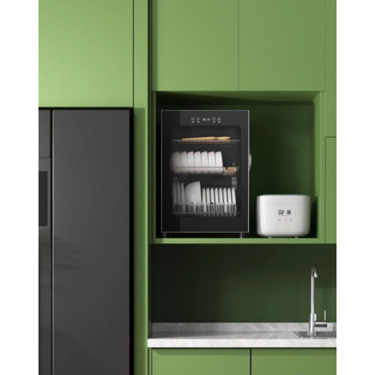 Amazon.co.jp: [JQEJDKE] 食器乾燥機 58L/68L/128L 大容量 高温熱風