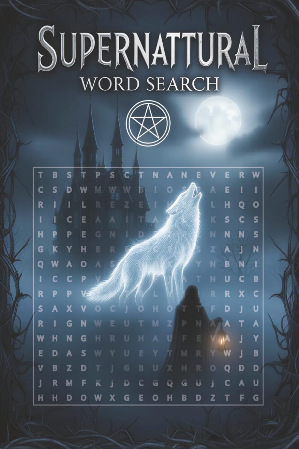 Supernatural Word Search Puzzle Book: Word Searches with Easy to Read Print about Supernatural, Ghosts, Paranormal and More | 6x9 inches, 110 pages | ... | Gift for Vacations, Holidays and Free Times