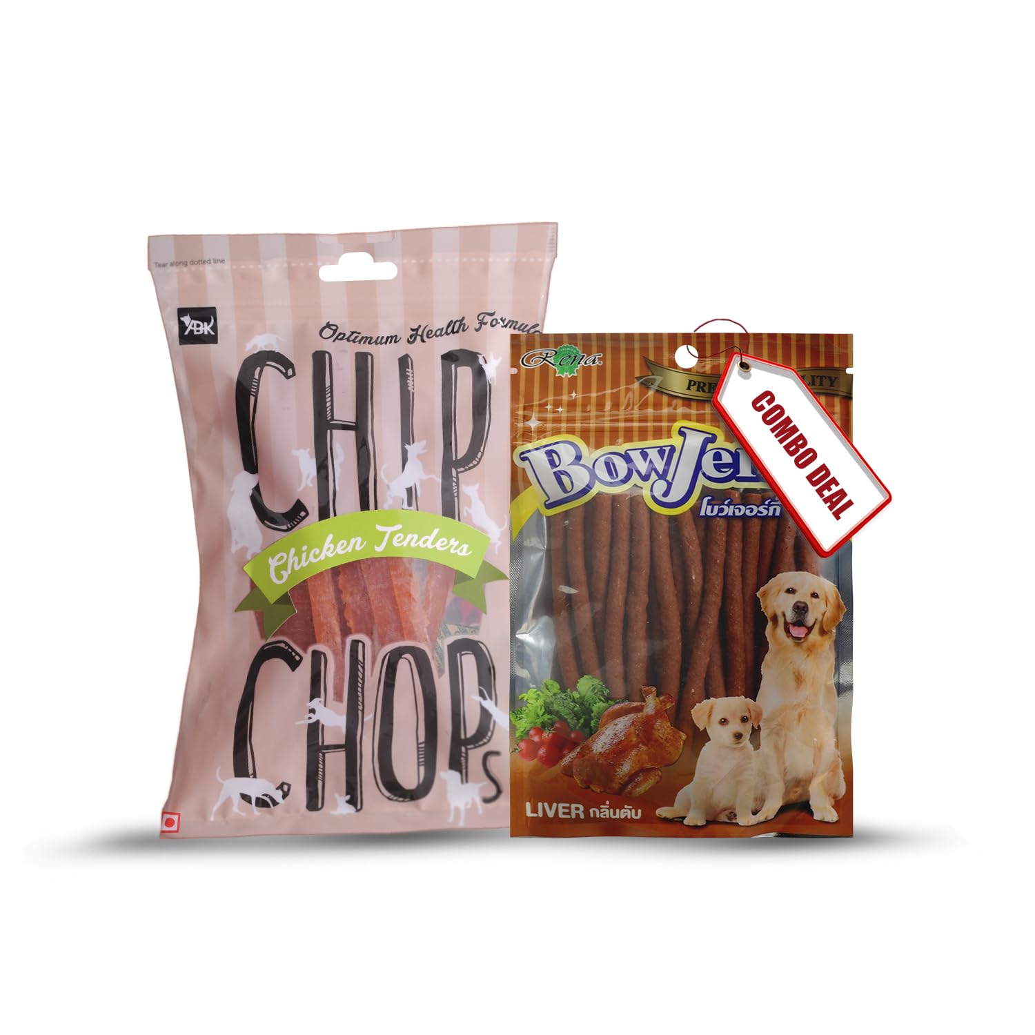 Pet Snacks Combo-Chip Chops Chicken Tenders Slice & Bow Jerky Liver (B08N1DJSJJ) Amazon Price History, Amazon Price Tracker