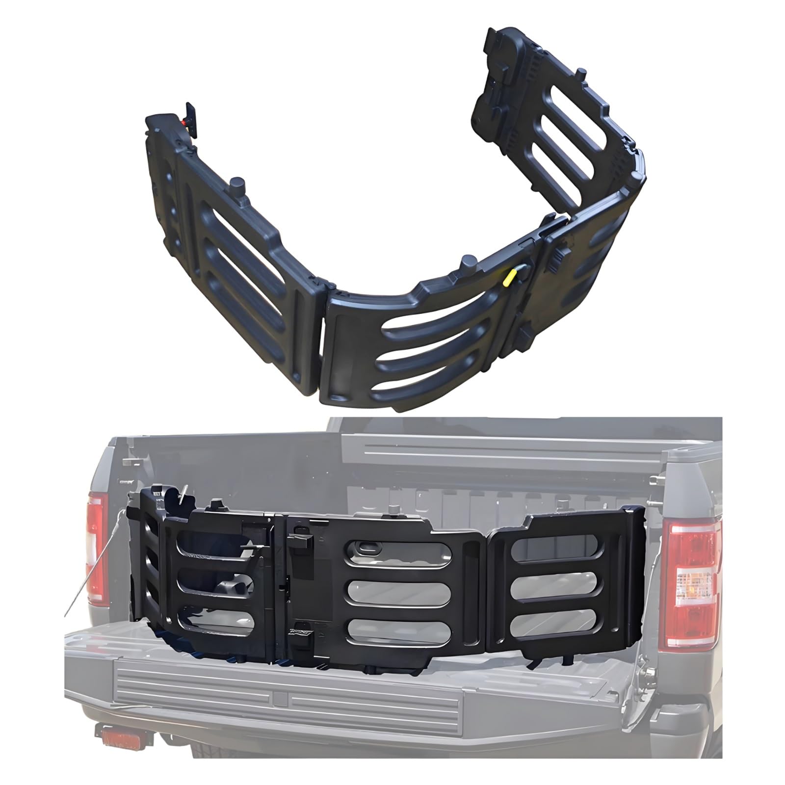 Truck Bed Extender for Ford Ranger 1982-2026, Tailgate Assist, Truck Bed Organizer