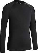 HYCOPROT Compression T-Shirts for Boys Compression Long Sleeve for Kids Sports Underwear Base Layer Top Breathable Quick Dry