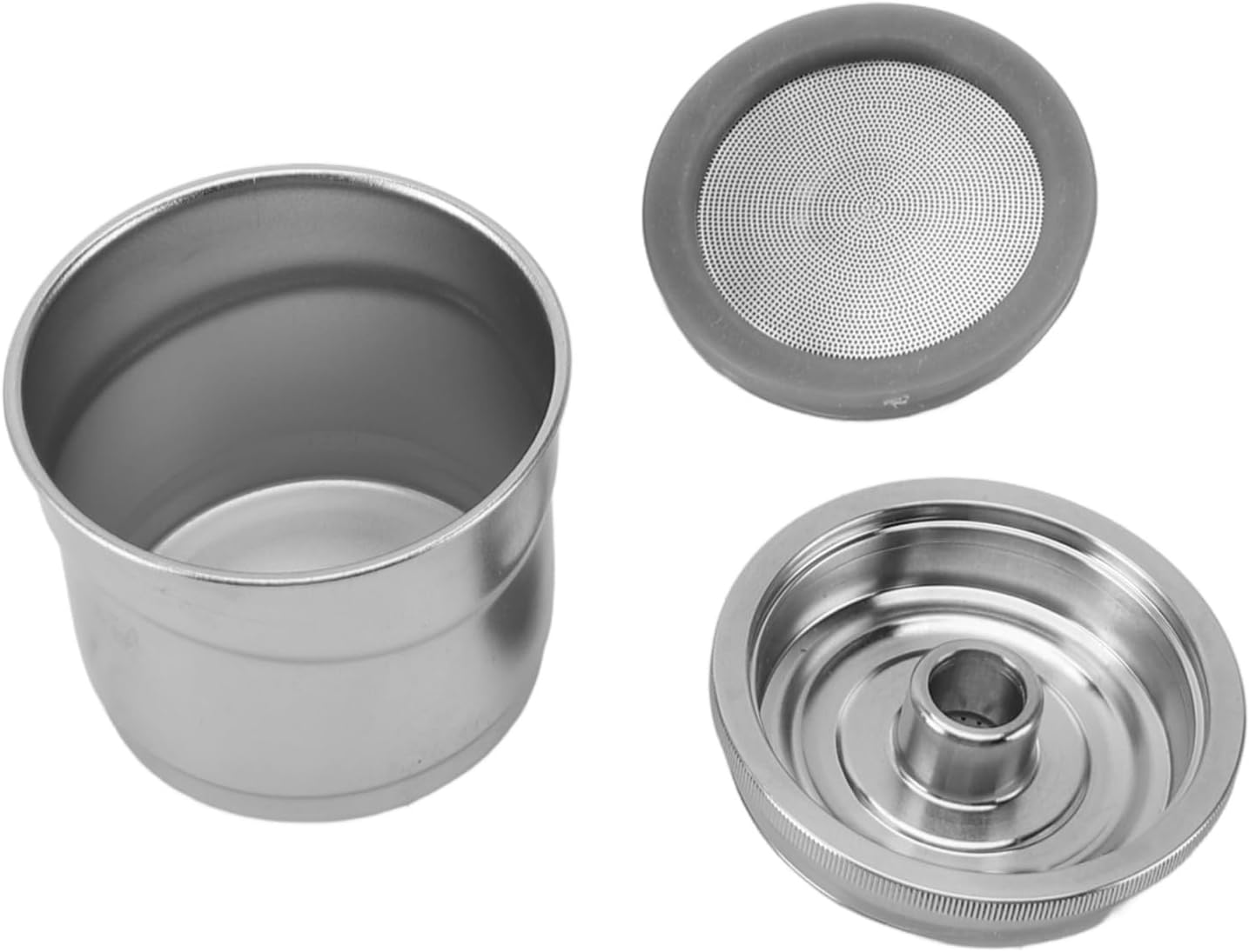 Omabeta Reusable Coffee Pod, Rustproof Replacement Coffee Capsule Pod 304 Stainless Steel for Y3 for Y5 for Machine