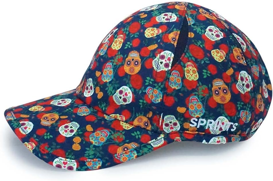 SprintsDay of The Dead Running Hat (Unisex) Navy
