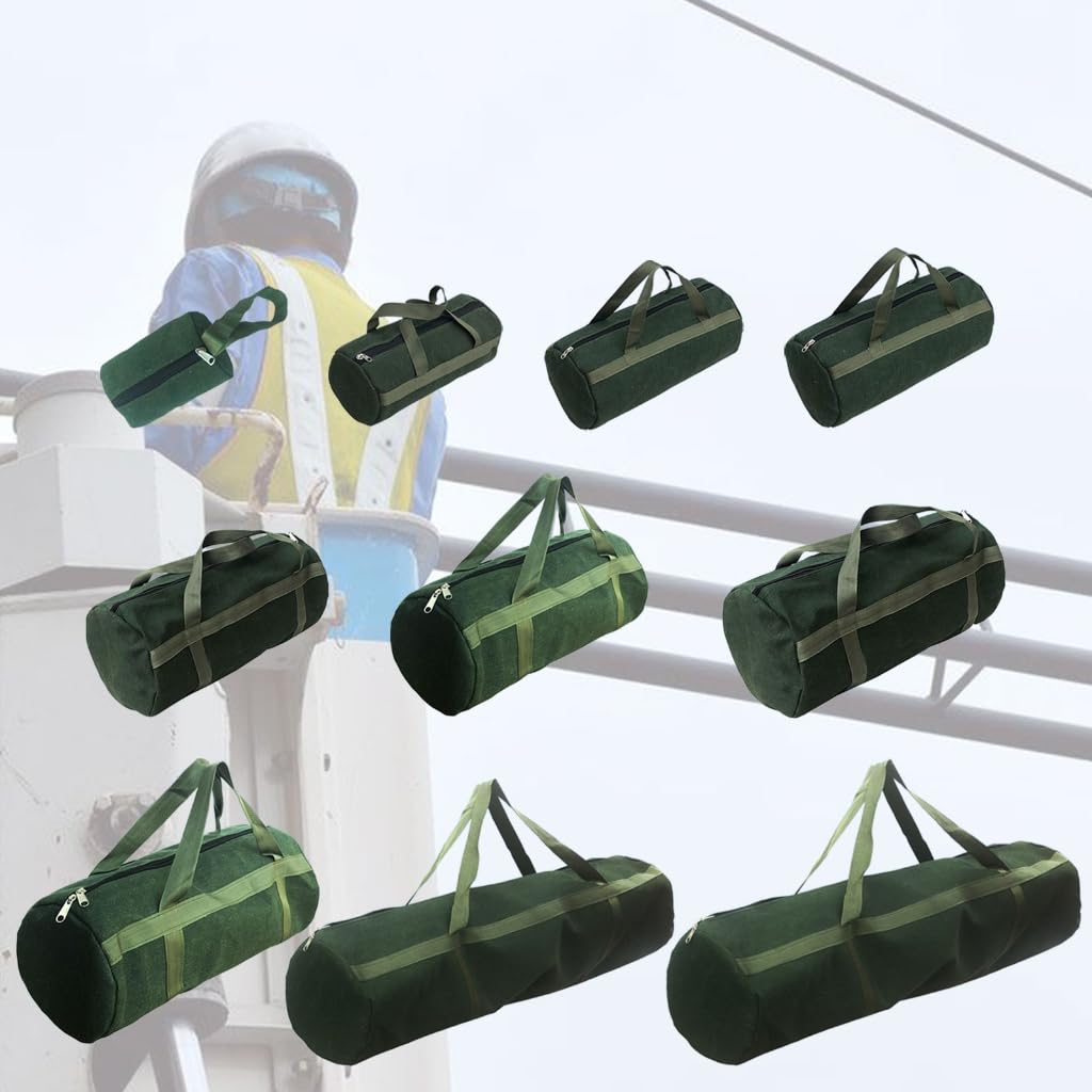 Bolsa de herramientas de lona fiable para organizar y transportar equipos eléctricos