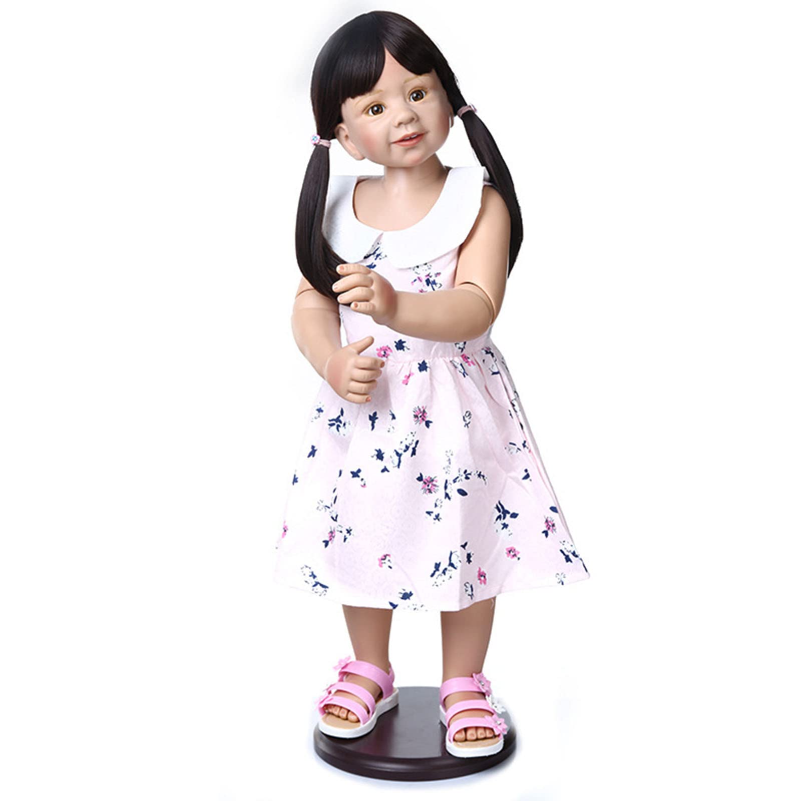 Amazon.co.jp: リボーンベビー 立ち型 ソフトシリコンボディ 35インチ