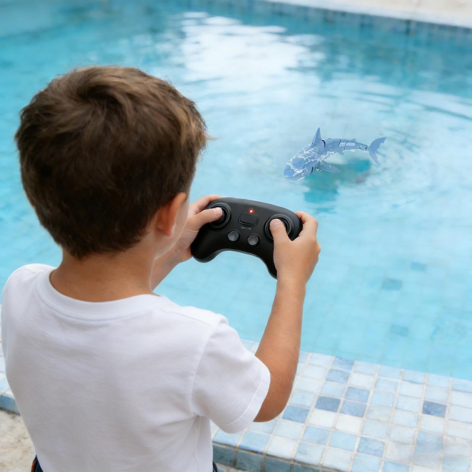 Toy – Kids Toys, Water RC Toys, Remote Control Sharks Toy, Realistic Waterproof Diving Sharks Toyy for Kid Boys Girls Children Birthday Christmas Beach Pool Outdoor Indoor