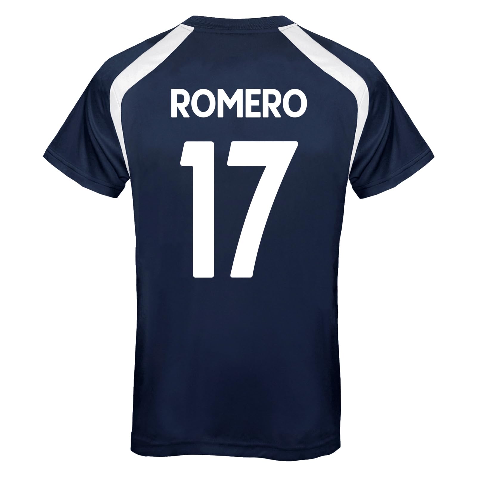 Tottenham Hotspur FC Mens Romero 17 Poly T-Shirt Navy Large