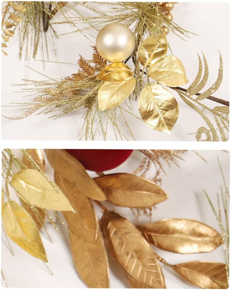Christmas Tree Branch Piece with Hook for Wall or Wreath Styling